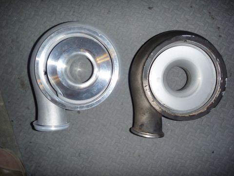 1997 Dodge 2500 - Hybrid and stock back side compressor comparison