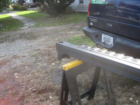 1983 Ford Bronco - You will notice that I left some tub flooring material on the newer one. That will be used to slide under the existing tub flooring to make…