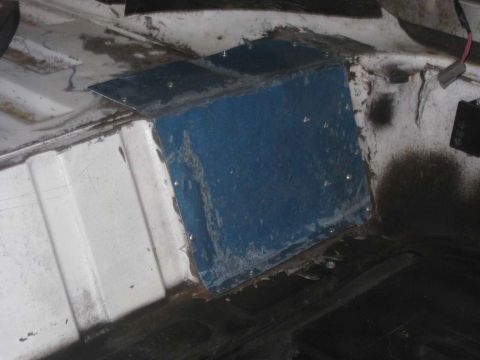 1983 Ford Bronco - Just a picture of the other side. The moral of this story is, "When doing a "RUST BUST" check all seams and get rid of it. I…