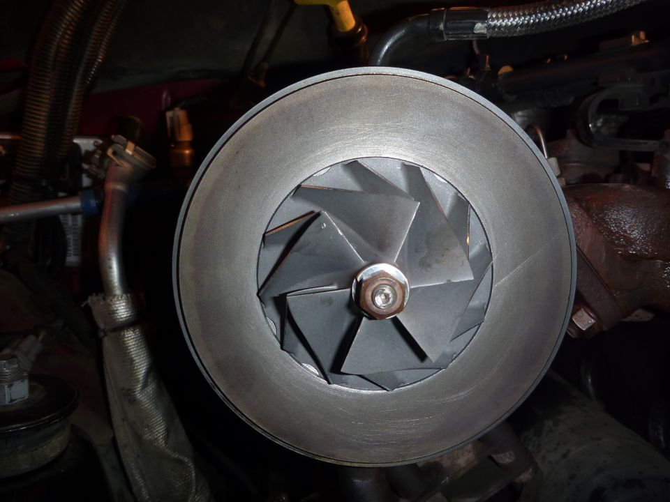 New 6 blade wheel.