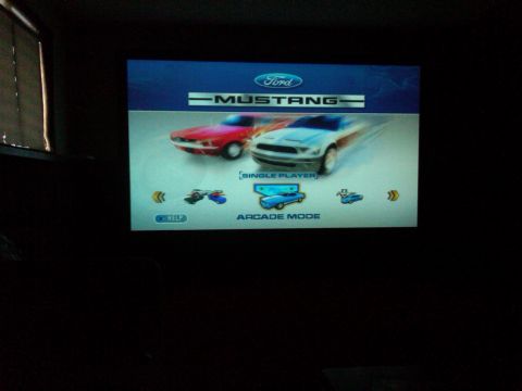 1988 Ford Bronco - This image shows a video game menu Ford Mustangs, not a 1988 Ford Bronco.