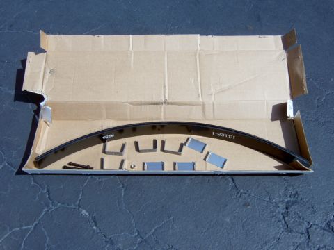1995 Ford Bronco - This is what I decided to use in place of the blocks. It is a 2.5 inch add-a-leaf by Pro-comp. It is designed to go with there 4 inch kit f…