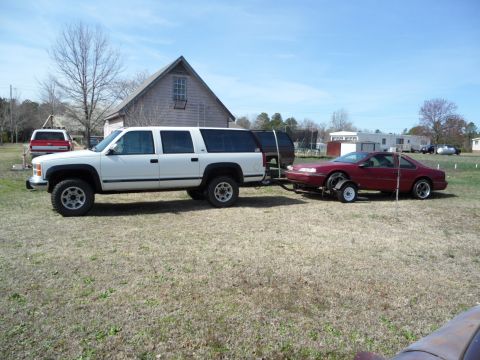 1994 GMC Suburban - Thunderbird on the way to get exhaust.