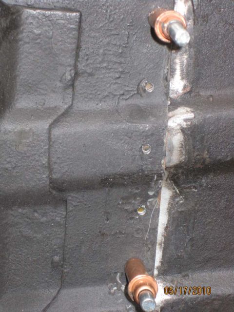 1983 Ford Bronco - Holes for blind rivets along with structural epoxy "FUSOR 112B" which has about 30 to 60 minutes working time.