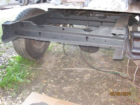 1983 Ford Bronco - This has had my 4 step process to fight rust. 1. Clean up 2. Neutralize the metal to stop rusting 3. Spray paint with rubberized undercoat…