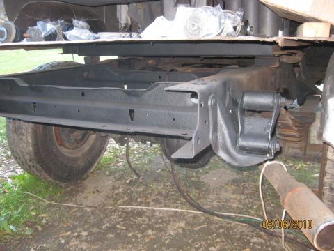 1983 Ford Bronco - Actually what looks like more rusty frame, was done already, but in grinding off the rust on the parts that surround the gas tank, I got ru…