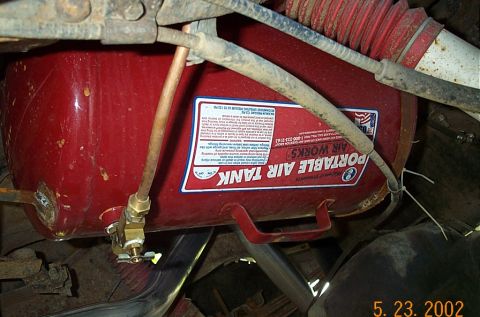 1986 Ford Bronco - Looking from drivers rear wheel.
