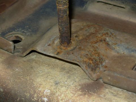 1983 Ford Bronco - The studs are riveted to the step plate by their heads. If the threaded end rusts off, the unthreaded shoulder can be threaded for attachme…