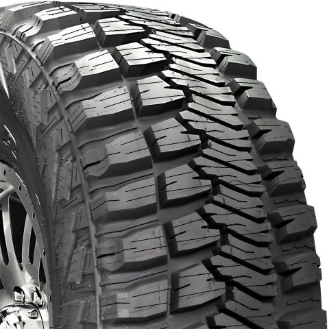 1995 Ford Bronco - This isn't my actual tire, but it's what I've done for siping to date. Didn't want to go crazy because they are just going to chunk offroad…