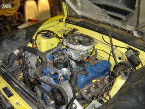 1979 Ford Mustang - sweet . not sure that chevy dizzy looks right.