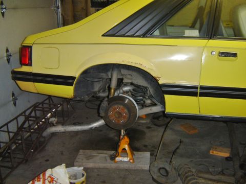 1979 Ford Mustang - have the complete 1998 cobra rear and flowmaster in