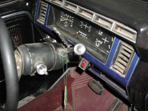 1981 Ford Bronco - redneck ignition