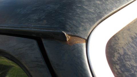 1992 Ford Bronco - Passenger side above door.