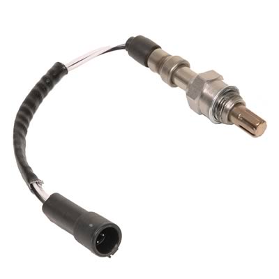 1990 Ford Bronco - This is a close-up view of an oxygen sensor, a crucial component for engine performance and emissions control.