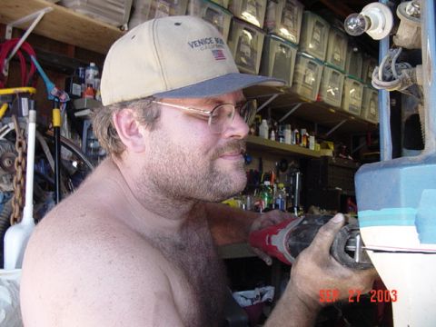 1989 Ford Bronco - Todd looks very happy