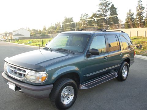 1997 Ford Explorer - 1997 Ford Explorer SUV exterior shot, showing the front and side profile.