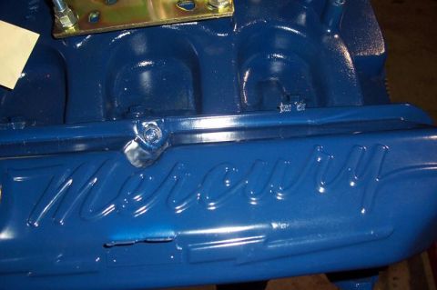 1966 Mercury Comet - rebuilt 390 with Mercury pentroof valve covers