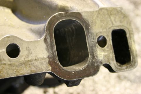 1973 Ford Ranchero - Engine intake manifold part shown in detail.