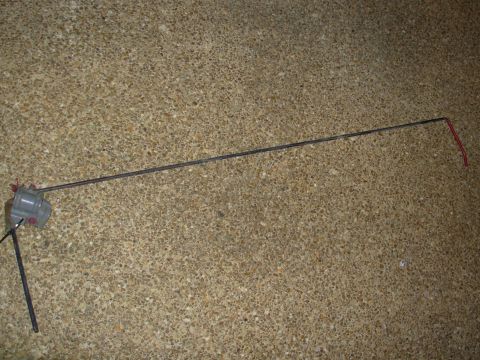 1983 Ford Bronco - '78-96 Bronco Tailgate Torsion Rod (F4TZ9844890A) with clips (D8TZ98430A30A), loop (EOTZ9843050A), and bolts IF THE IMAGE IS TOO SMALL, cli…