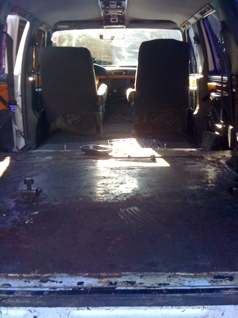 Wheel well and interior work