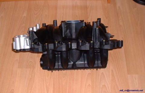 2000 Ford Crown Victoria - PI intake with aluminum cross-over.