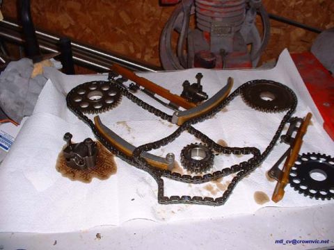 2000 Ford Crown Victoria - Timing chains.