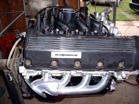 2000 Ford Crown Victoria - "New" engine with shorty headers.