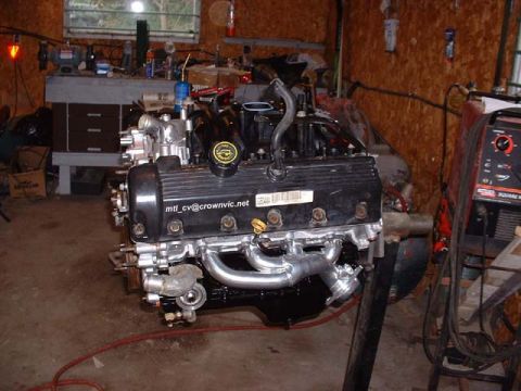 2000 Ford Crown Victoria - The "new" engine.