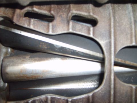 1993 Ford Crown Victoria - Supercharger rotors are visible in this close-up view.
