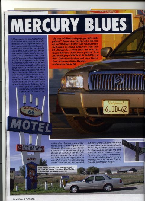 1999 Lincoln Town Car - A gold Mercury Grand Marquis is shown from the front, its distinctive grille and a California license plate.