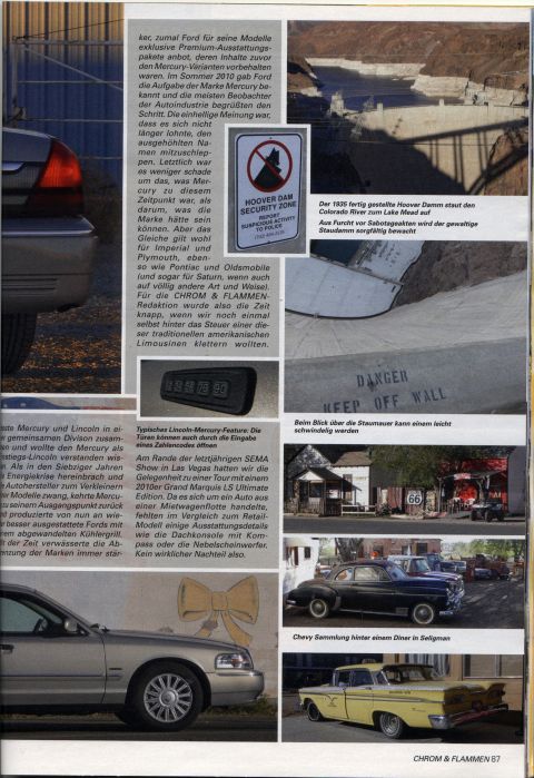 1999 Lincoln Town Car - A silver Mercury Grand Marquis is seen parked, with a large yellow bow painted on the wall behind it.