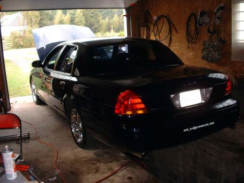 2000 Ford Crown Victoria - Exhaust tweaking.
