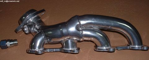 2000 Ford Crown Victoria - Ford Racing shorty headers.
