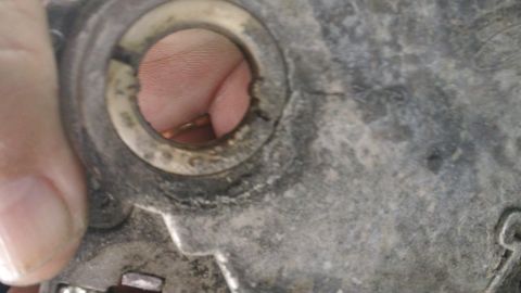 1994 Ford Bronco - Close-up photo of a worn car part, not a technical document.
