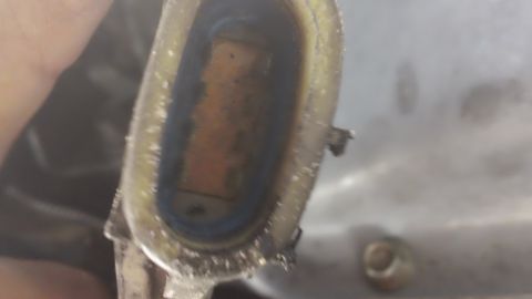 1994 Ford Bronco - This image shows a close-up of an engine part, not a 1994 Ford Bronco.