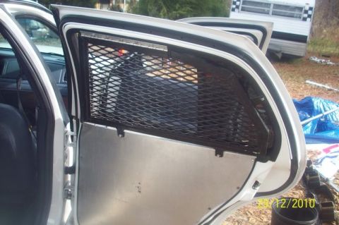 1998 Ford Crown Victoria - Before replacing dog doors