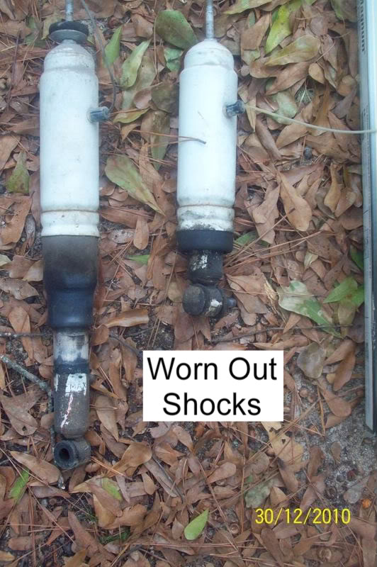 Replaced Old Shocks (w/ Monroe shocks)