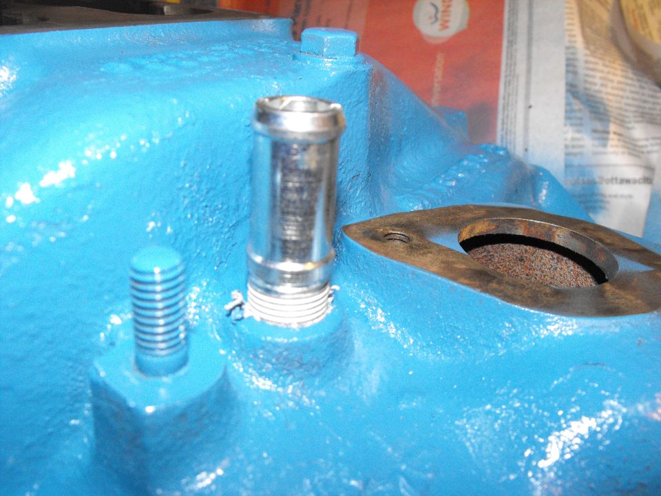 Hot tip ? Change the 30 year old heater hose nipple while you're there.
