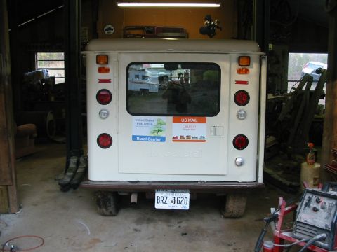 1974 Jeep CJ5 - REAR LOOKS BUSY.....A GOOD THING.