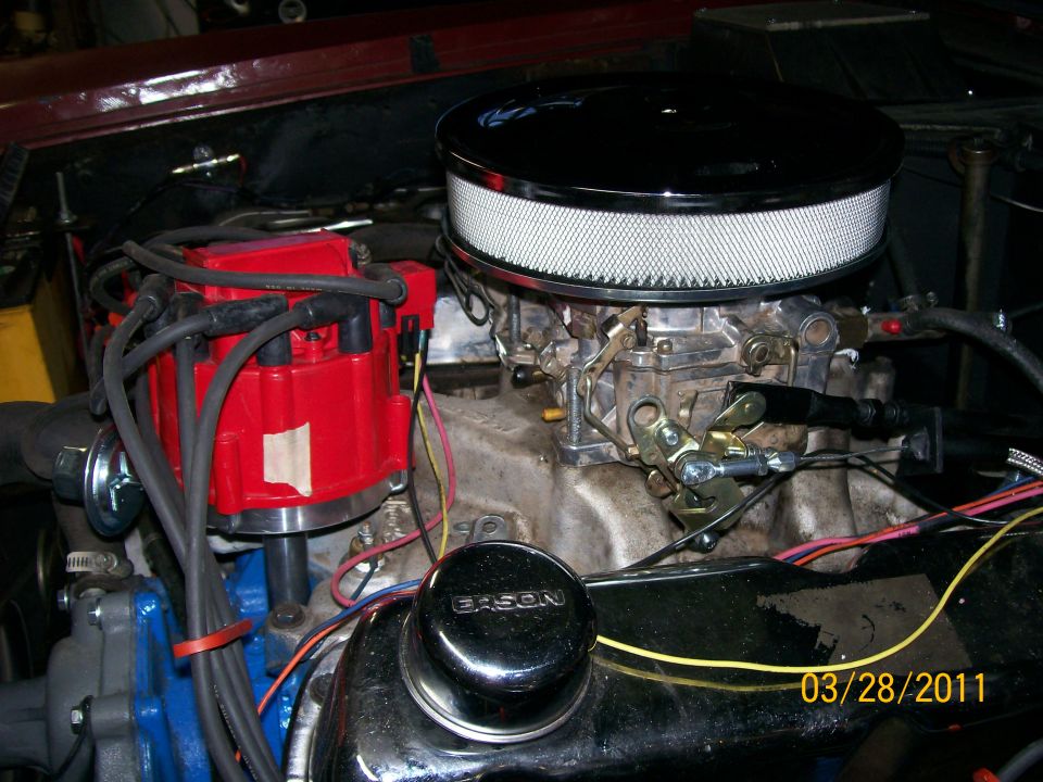 10" cleaner fits, no carb spacer