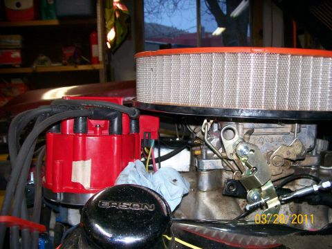 1970 Ford Bronco - 13" drop cleaner w/spacer still not fit.