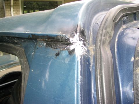 1986 Ford Bronco - fill it and paint it