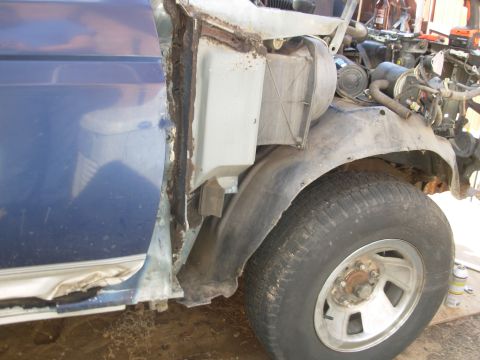 1995 Ford F-150 - It was probably the same squirrel who lived in the '93 Bronco who knew how to get in through the cowl drain in this truck, but this time, h…