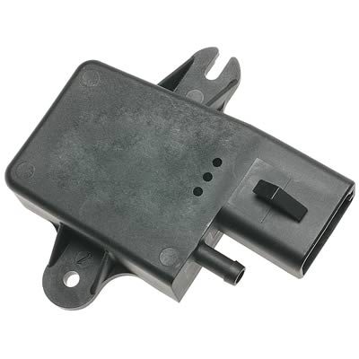 1990 Ford Bronco - A close-up view of a black plastic automotive sensor, likely a MAP sensor, against a white background.