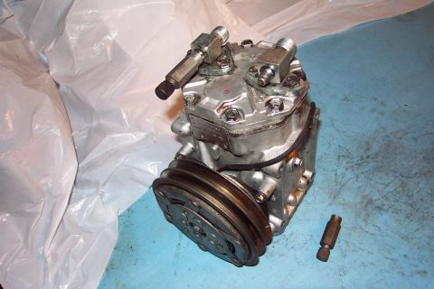 1996 Ford Bronco - Back together again. Overhead Front Right. (8/26/2003)
