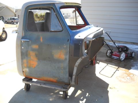 1954 Ford F-100 - 4-2-2011: I did a little work on the 54 today. But mainly I spent a lot of time staring at it trying to figure out some of issues I'm havin…
