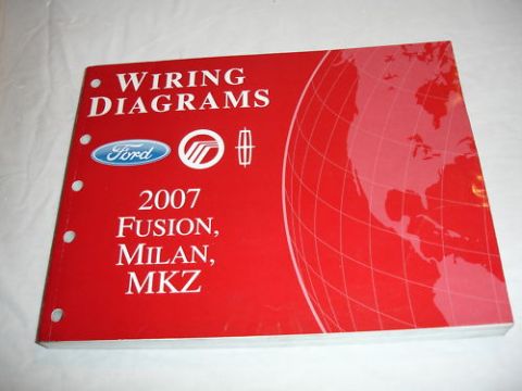 1994 Ford Bronco - This is a wiring diagrams manual for the 2007 Ford Fusion, Milan, and MKZ models.