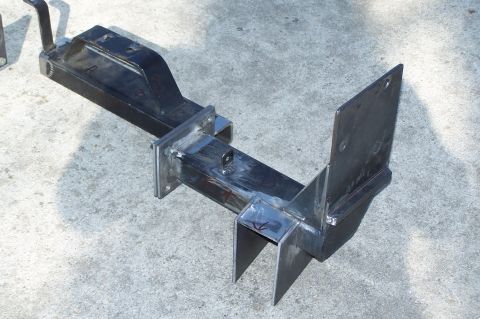 2000 Ford F-150 - Custom metal fabrication part shown on concrete surface.