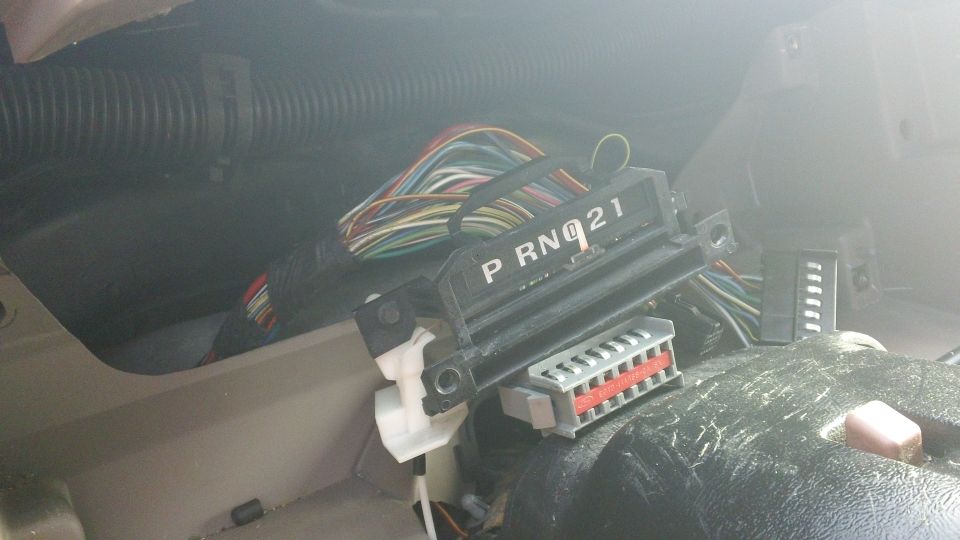 Gear shifter indicator with PRN21 labels and wiring harness