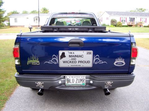 1998 Ford F-150 - Rear view fully customized.